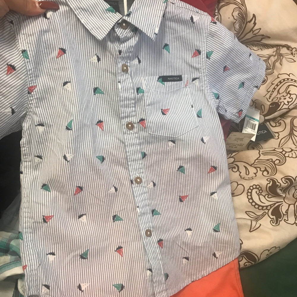 Nautica Two Piece Shorts Set
